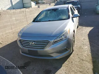 2015 Hyundai Sonata 2.4L SE with VIN 5NPE24AF7FH186609, listed as a Copart auction lot 46328055 with Not Provided miles and Salvage Title. Bid and sale history available at carsss.com. Image 5.