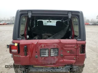 2021 Jeep Wrangler Unlimited Sport S with VIN 1C4HJXDG7MW814908, listed as a Copart auction lot 55394875 with 72,754 mi miles and Salvage title. Bid and sale history available at DreamBid. Image 6.