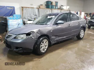 2008 Mazda 3 i Touring *Ltd Avail with VIN JM1BK32F981842847, listed as a Copart auction lot 44900575 with 164,856 mi miles and Salvage Title. Bid and sale history available at carsss.com. Image 1.