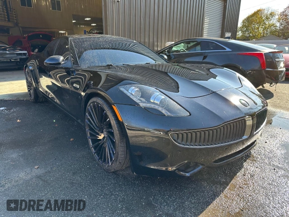 2012 Fisker Karma EcoSport z VIN YH4K14AA3CA001930, wystawiony jako Copart lot #55999355 z przebiegiem 47 417 mil mil oraz Tytuł czysty. Historia ofert i sprzedaży dostępna na DreamBid. Obrazek 1.