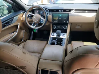 2021 Jaguar F-Pace S with VIN SADCJ2EU4MA666915, listed as a Copart auction lot 51481274 with 49,132 mi miles and Salvage title. Bid and sale history available at DreamBid. Image 8.