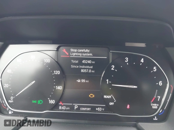 2021 BMW 2 Series 228i xDrive z VIN WBA73AK08M7H41082, wystawiony jako IAAI lot #42203395 z przebiegiem 45 240 mil mil oraz . Historia ofert i sprzedaży dostępna na DreamBid. Obrazek 7.