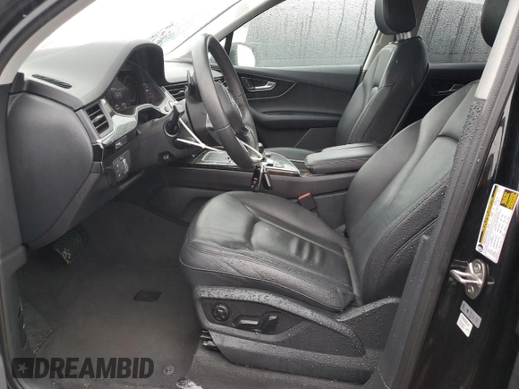 2019 Audi Q7 Premium Plus with VIN WA1LAAF75KD043730, listed as a Copart auction lot 85777394 with 66,785 mi miles and Salvage Title. Bid and sale history available at carsss.com. Image 7.