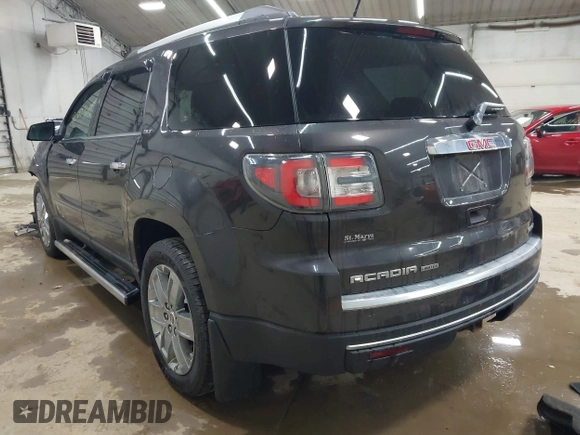 2017 GMC Acadia Limited with VIN 1GKKVSKDXHJ125541, listed as a IAAI auction lot 42007672 with 65,388 mi miles and . Bid and sale history available at DreamBid. Image 3.