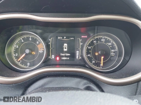 2017 Jeep Cherokee Sport with VIN 1C4PJMAB1HD225079, listed as a IAAI auction lot 40998022 with 128,690 mi miles and . Bid and sale history available at DreamBid. Image 7.