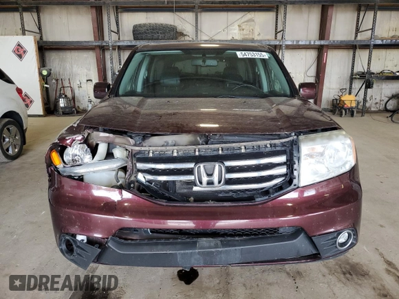 2013 Honda Pilot EX-L z VIN 5FNYF4H50DB059212, wystawiony jako Copart lot #54753155 z przebiegiem 156 657 mil mil oraz Szkoda całkowita • Salvage title. Historia ofert i sprzedaży dostępna na DreamBid. Obrazek 5.