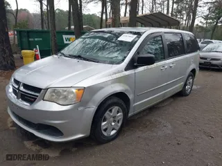 2012 Dodge Grand Caravan SE with VIN 2C4RDGBG0CR349524, listed as a IAAI auction lot 41879846 with 175,216 mi miles. Bid and sale history available at carsss.com. Image 2.