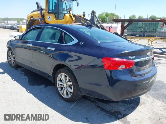 2019 Chevrolet Impala LT with VIN 2G11Z5SA1K9145059, listed as a IAAI auction lot 41882686 with Not Provided miles and . Bid and sale history available at DreamBid. Image 3.