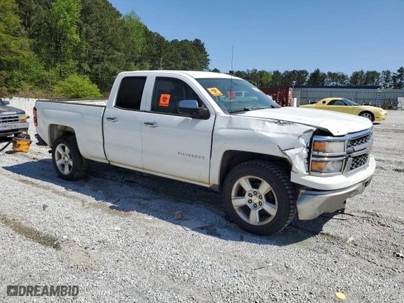 2015 Chevrolet Silverado 1500 Work Truck with VIN 1GCRCPEH0FZ443906, listed as a Copart auction lot 52032305 with 327,617 mi miles and Clean Title. Bid and sale history available at carsss.com. Image 4.