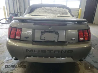 2001 Ford Mustang GT Deluxe with VIN 1FAFP45X81F193358, listed as a Copart auction lot 46297485 with 130,538 mi miles and Salvage Title. Bid and sale history available at carsss.com. Image 6.