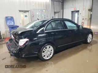 2008 Mercedes-Benz C 300 Sport with VIN WDDGF54X68F090643, listed as a Copart auction lot 88747285 with 116,574 mi miles and Salvage title. Bid and sale history available at DreamBid. Image 3.
