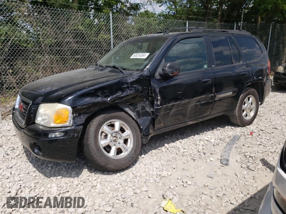 2004 GMC Envoy SLT with VIN 1GKDT13S042281050, listed as a Copart auction lot 60024304 with 267,205 mi miles and Salvage Title. Bid and sale history available at carsss.com. Image 1.