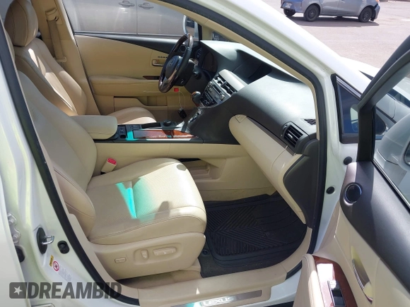 2013 Lexus RX 350 with VIN JTJZK1BA1D2007382, listed as a IAAI auction lot 41338395 with 64,577 mi miles and . Bid and sale history available at DreamBid. Image 5.