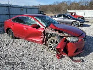 2014 Mazda 6 i Touring with VIN JM1GJ1V65E1144207, listed as a Copart auction lot 47809125 with 176,009 mi miles and Salvage Title. Bid and sale history available at carsss.com. Image 4.