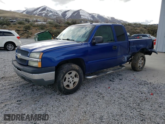 2004 Chevrolet Silverado 1500 Z71 with VIN 2GCEK19T541270791, listed as a Copart auction lot 51667815 with 118,244 mi miles and Salvage Title. Bid and sale history available at DreamBid. Image 1.