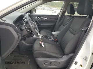 2017 Nissan Rogue S with VIN KNMAT2MV7HP582999, listed as a Copart auction lot 51556185 with 151,534 mi miles and Salvage Title. Bid and sale history available at carsss.com. Image 7.