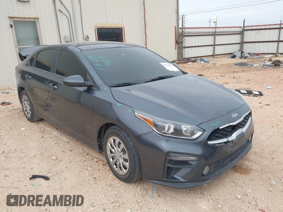 2020 Kia Forte LXS with VIN 3KPF24AD2LE223116, listed as a IAAI auction lot 41794476 with 86,365 mi miles. Bid and sale history available at carsss.com. Image 1.