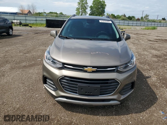 2021 Chevrolet Trax LT with VIN KL7CJLSB4MB357568, listed as a Copart auction lot 61654405 with 51,809 mi miles and Salvage title. Bid and sale history available at DreamBid. Image 5.