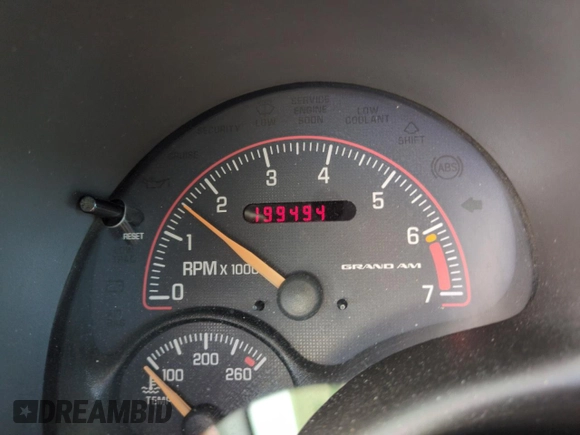 2004 Pontiac Grand Am SE1 with VIN 1G2NF52E24C209811, listed as a Copart auction lot 53577115 with 199,494 mi miles and Salvage Title. Bid and sale history available at carsss.com. Image 9.