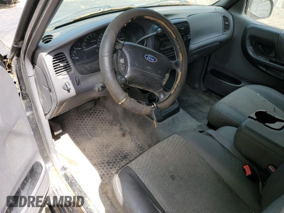 2001 Ford Ranger XLT Appearance with VIN 1FTYR14E81TB05454, listed as a Copart auction lot 56795484 with 144,927 mi miles and Salvage Title. Bid and sale history available at carsss.com. Image 8.