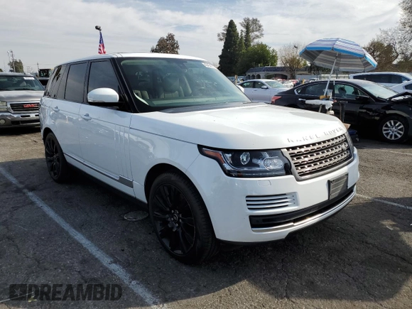 2014 Land Rover Range Rover with VIN SALGR2WF9EA195344, listed as a Copart auction lot 43454555 with 167,010 mi miles and Clean Title. Bid and sale history available at DreamBid. Image 4.