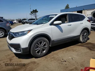 2021 Honda CR-V EX z VIN 7FARW1H58ME013926, wystawiony jako Copart lot #54505735 z przebiegiem 29 999 mil mil oraz Szkoda całkowita • Salvage title. Historia ofert i sprzedaży dostępna na DreamBid. Obrazek 1.