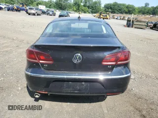 2013 Volkswagen CC VR6 Lux with VIN WVWHU7AN3DE504707, listed as a Copart auction lot 61265024 with 0 mi miles and Salvage Title. Bid and sale history available at carsss.com. Image 6.