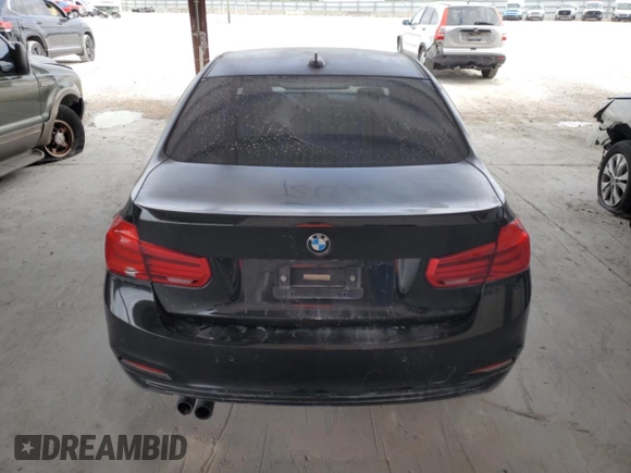 2016 BMW 3 Series 328i with VIN WBA8E9G54GNT45584, listed as a Copart auction lot 53896025 with 105,600 mi miles and Salvage Title. Bid and sale history available at carsss.com. Image 6.