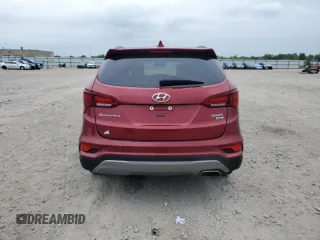 2018 Hyundai Santa Fe 2.4L with VIN 5XYZUDLB4JG505969, listed as a Copart auction lot 61583205 with 137,607 mi miles and Clean title. Bid and sale history available at DreamBid. Image 6.