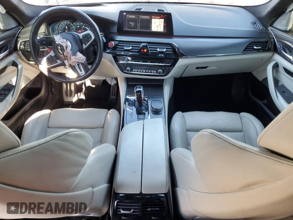 2019 BMW M5 Competition z VIN WBSJF0C58KB285038, wystawiony jako Copart lot #80848684 z przebiegiem 70 304 mil mil oraz Szkoda całkowita • Salvage title. Historia ofert i sprzedaży dostępna na DreamBid. Obrazek 8.