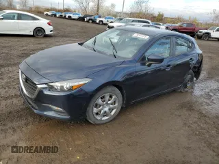 2018 Mazda 3 Sport with VIN JM1BN1K79J1170038, listed as a Copart auction lot 79281474 with 105,825 mi miles and Salvage Title. Bid and sale history available at carsss.com. Image 1.