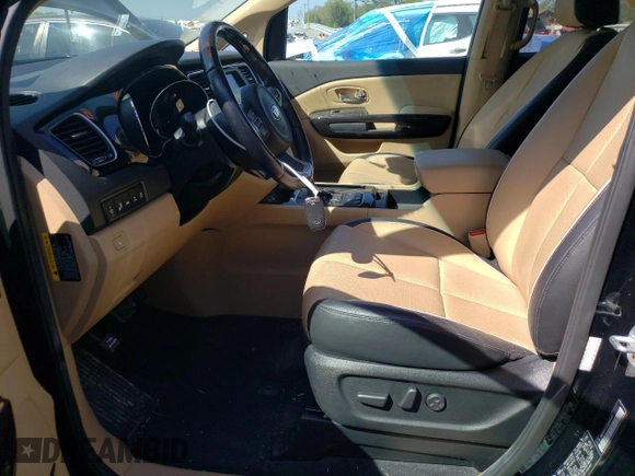 2016 Kia Sedona SX-L with VIN KNDME5C12G6160540, listed as a Copart auction lot 51087635 with 70,603 mi miles and Clean Title. Bid and sale history available at DreamBid. Image 7.