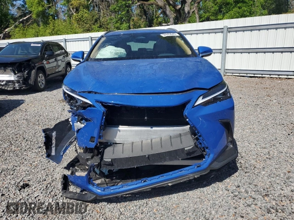 2025 Lexus NX 350h with VIN 2T2AKCEZ2SC040365, listed as a Copart auction lot 50443645 with 12,158 mi miles and Salvage Title. Bid and sale history available at DreamBid. Image 5.