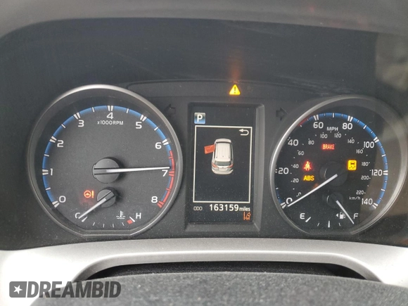 2017 Toyota RAV4 XLE with VIN JTMWFREV6HJ109358, listed as a Copart auction lot 55372465 with 163,159 mi miles and Salvage Title. Bid and sale history available at DreamBid. Image 9.
