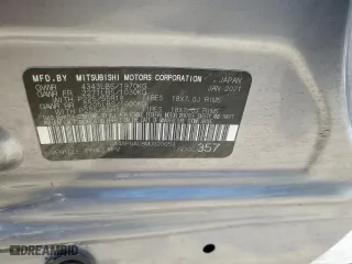 2021 Mitsubishi Outlander Sport ES with VIN JA4APUAU8MU020059, listed as a Copart auction lot 48392175 with 62,533 mi miles and Salvage Title. Bid and sale history available at carsss.com. Image 13.