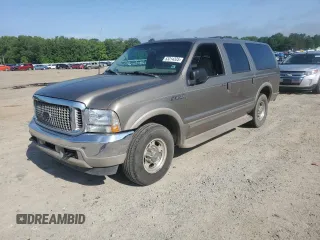 2002 Ford Excursion Limited with VIN 1FMNU42F22EB57873, listed as a Copart auction lot 53314335 with 333,736 mi miles and Clean Title. Bid and sale history available at DreamBid. Image 1.
