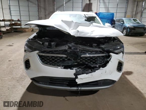 2021 Buick Envision Avenir with VIN LRBFZSR45MD060144, listed as a Copart auction lot 88958375 with 25,968 mi miles and Salvage Title. Bid and sale history available at carsss.com. Image 5.