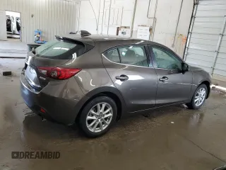 2015 Mazda 3 i Grand Touring with VIN JM1BM1M75F1231814, listed as a Copart auction lot 62692695 with 49,253 mi miles and Salvage title. Bid and sale history available at DreamBid. Image 3.