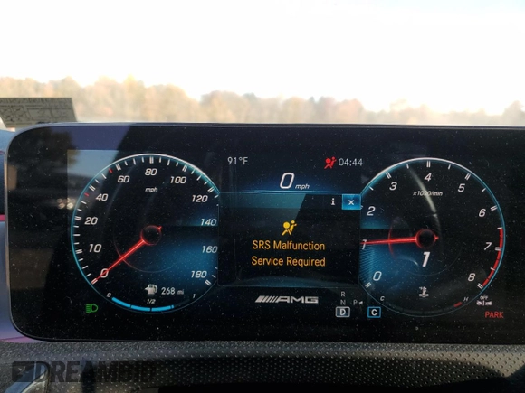 2022 Mercedes-Benz CLA 35 AMG with VIN W1K5J5BB1NN287234, listed as a Copart auction lot 76796244 with 31,113 mi miles and Salvage Title. Bid and sale history available at DreamBid. Image 9.