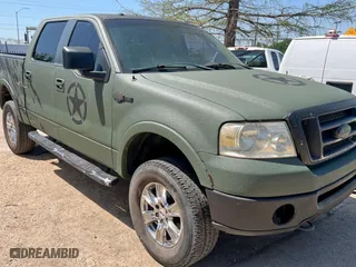 2008 Ford F-150 XLT with VIN 1FTPW14V58KB20501, listed as a Copart auction lot 53089245 with 247,054 mi miles and Clean Title. Bid and sale history available at carsss.com. Image 1.