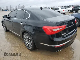 2015 Kia Cadenza Premium with VIN KNALN4D78F5177255, listed as a Copart auction lot 45192303 with 95,917 mi miles and Salvage Title. Bid and sale history available at carsss.com. Image 2.