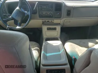 2000 GMC Yukon SLT with VIN 1GKEK13T9YJ105125, listed as a Copart auction lot 75078044 with 0 mi miles and Salvage Title. Bid and sale history available at carsss.com. Image 8.