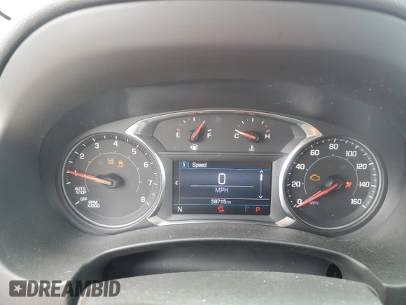 2022 GMC Terrain SLE with VIN 3GKALTEV9NL191854, listed as a Copart auction lot 59716025 with 58,715 mi miles and Non repairable. Bid and sale history available at DreamBid. Image 9.