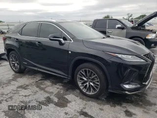2020 Lexus RX with VIN 2T2YGMDA0LC053263, listed as a Copart auction lot 52204884 with 103,250 mi miles and Salvage Title. Bid and sale history available at carsss.com. Image 4.
