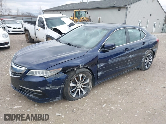 2017 Acura TLX w/Technology Pkg with VIN 19UUB1F51HA003548, listed as a IAAI auction lot 41843968 with 72,902 mi miles. Bid and sale history available at carsss.com. Image 17.