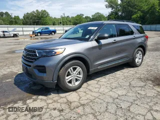 2022 Ford Explorer XLT z VIN 1FMSK7DH5NGA05779, wystawiony jako Copart lot #54621085 z przebiegiem 25 617 mil mil oraz Szkoda całkowita • Salvage title. Historia ofert i sprzedaży dostępna na DreamBid. Obrazek 1.