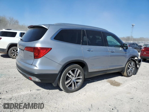 2017 Honda Pilot Touring with VIN 5FNYF5H93HB026462, listed as a Copart auction lot 49866845 with 80,328 mi miles and Salvage Title. Bid and sale history available at carsss.com. Image 3.