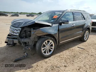2018 Ford Explorer Limited with VIN 1FM5K7F81JGC26512, listed as a Copart auction lot 54957005 with 159,925 mi miles and Salvage title. Bid and sale history available at DreamBid. Image 1.