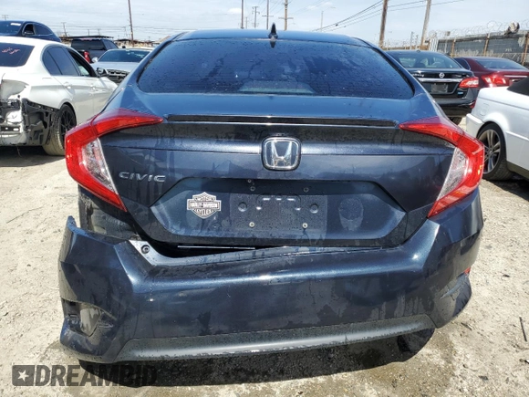 2016 Honda Civic Sedan EX-T with VIN 19XFC1F31GE026553, listed as a Copart auction lot 49471255 with 153,118 mi miles and Salvage Title. Bid and sale history available at carsss.com. Image 6.