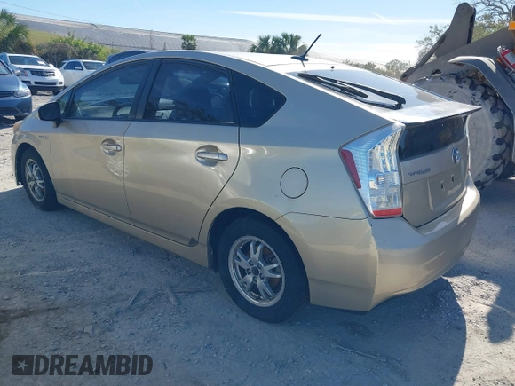 2011 Toyota Prius I with VIN JTDKN3DU3B1431079, listed as a IAAI auction lot 41255598 with 203,404 mi miles and . Bid and sale history available at DreamBid. Image 3.